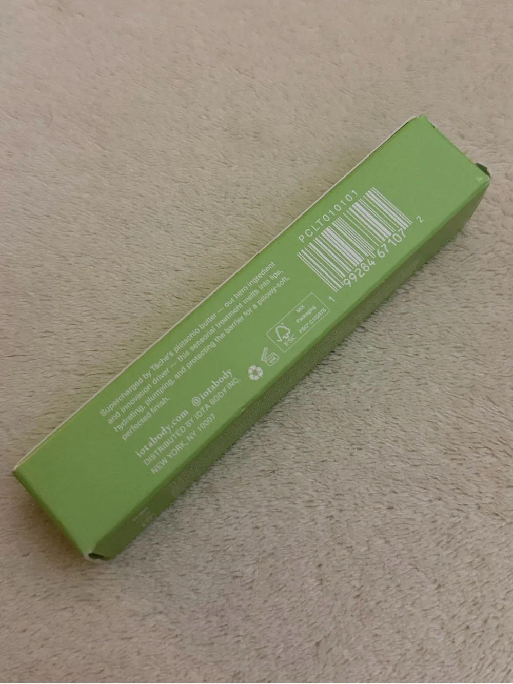 iota / Táche Pistachio Milk Latte Lip Treatment